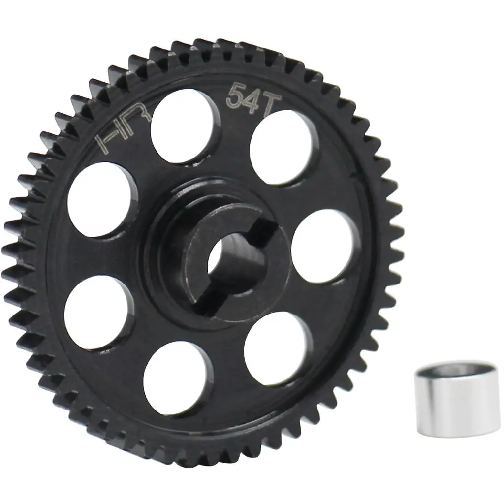 Hot Racing Steel Main Gear 0.5 module 54 Tooth | Durable CNC Steel Gear for Latrax Rally - main product image