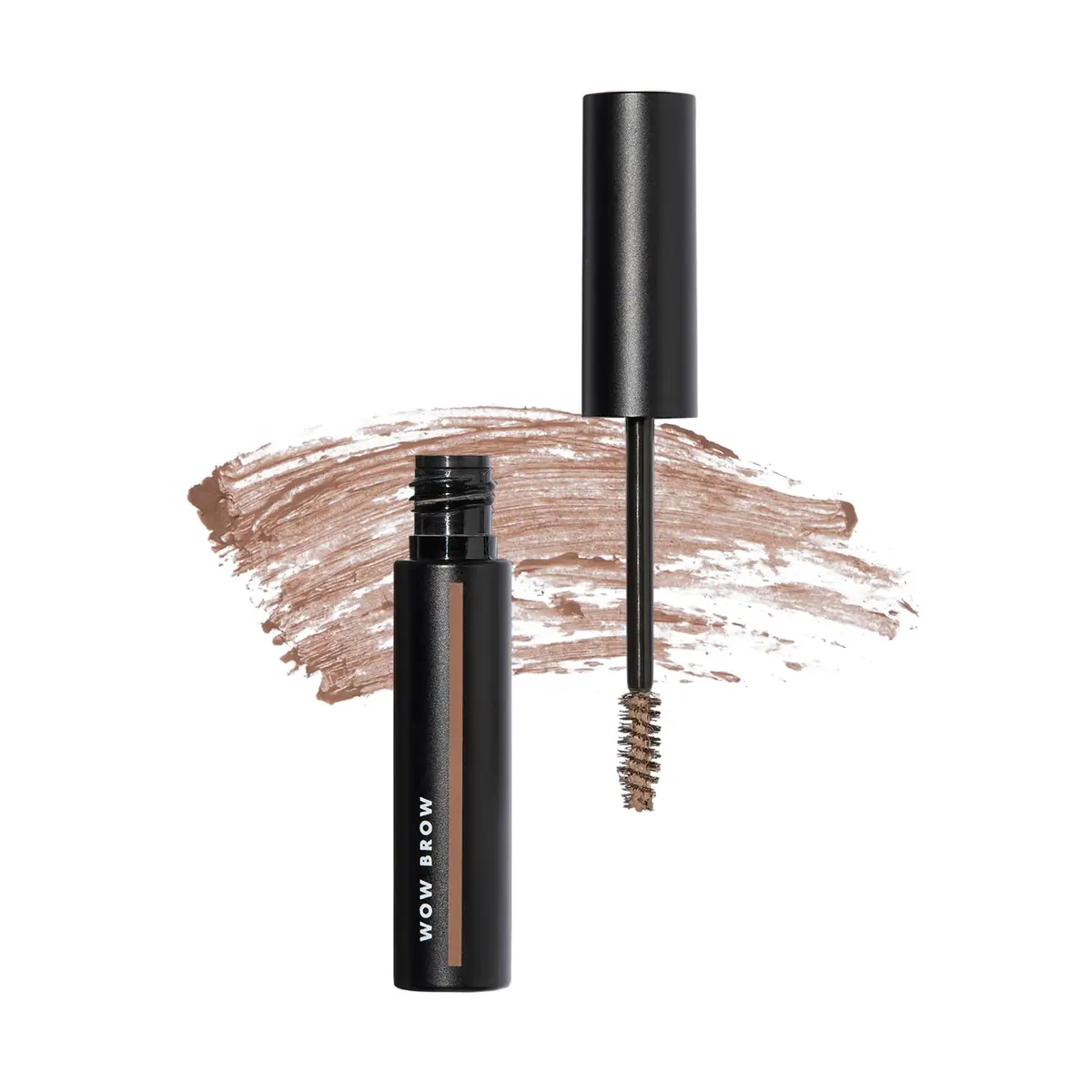 e.l.f. Wow Brow Gel, Volumizing, Buildable, Wax-Gel Hybrid, Taupe | Locks & Adds Natural Volume (100 words) - main product image
