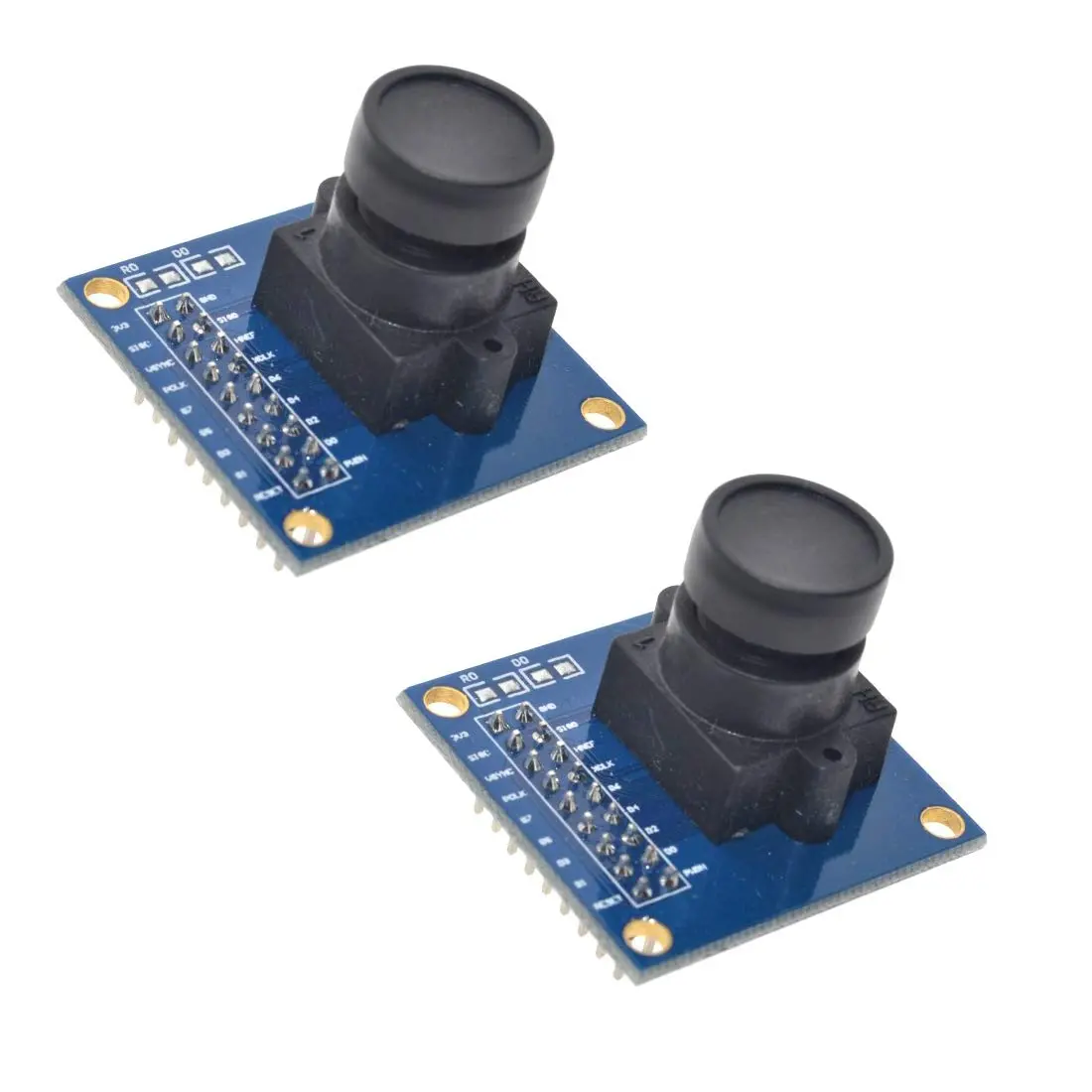 HiLetgo 2pcs OV7670 Camera Module 640x480 VGA | 300KP CMOS for Arduino ARM FPGA - main product image