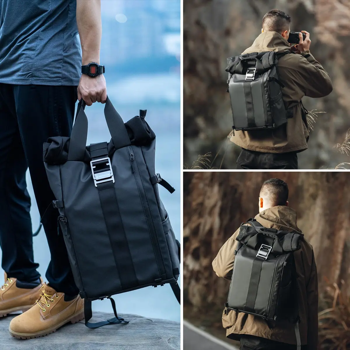 Besnfoto Waterproof Camera Backpack for Photographer | Laptop & Rain Cover Included - view 5