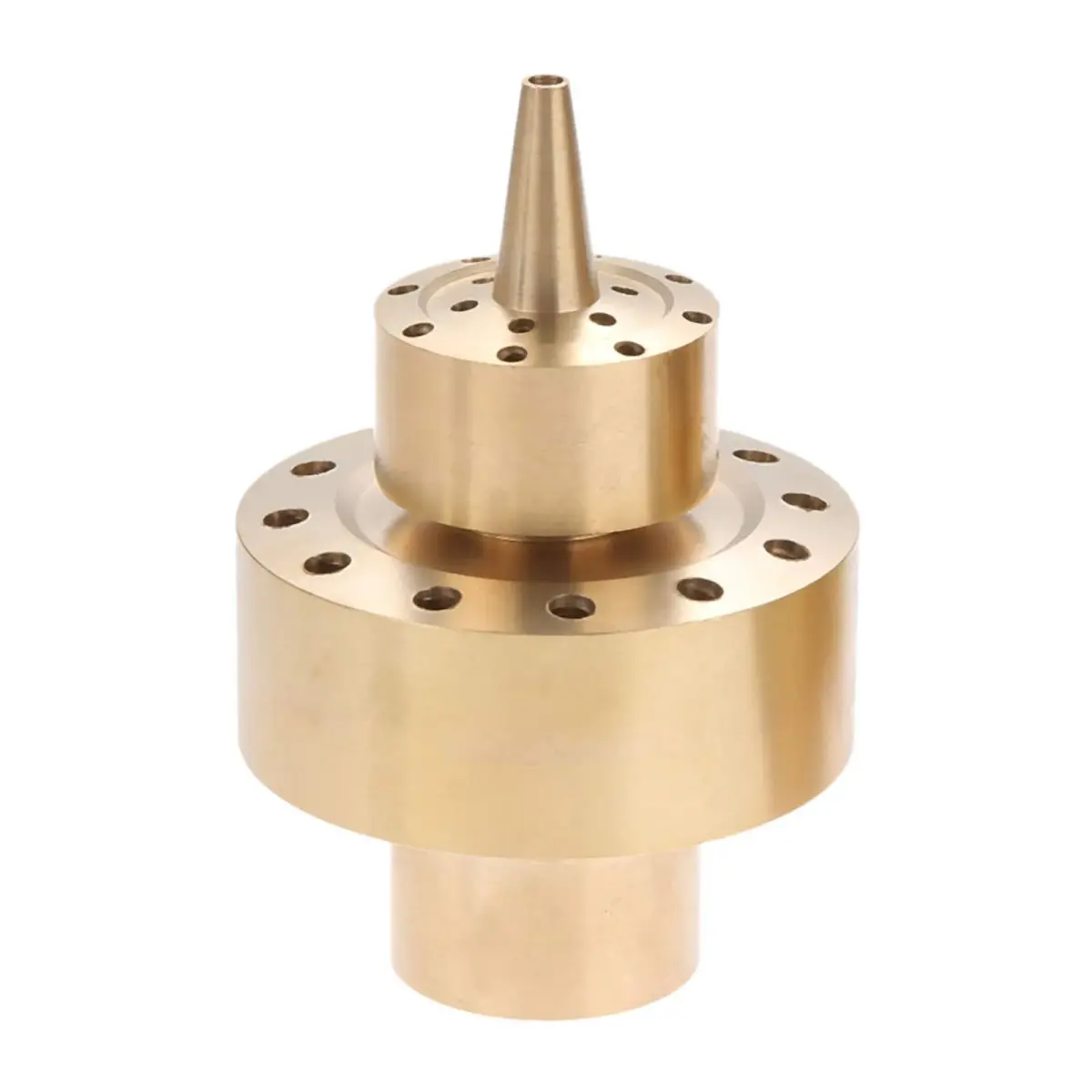 Hicello Brass Fountain Nozzle for Ponds & Water Gardens | 1 Inch (G1/DN25) Inlet, 1.26 Inch Outlet - main product image