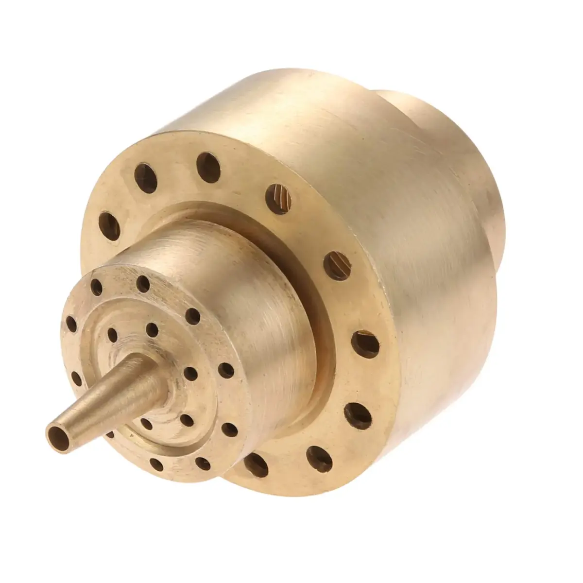 Hicello Brass Fountain Nozzle for Ponds & Water Gardens 1.5 Inch (38mm) Inlet | Creates Layered Flower Spray - view 2