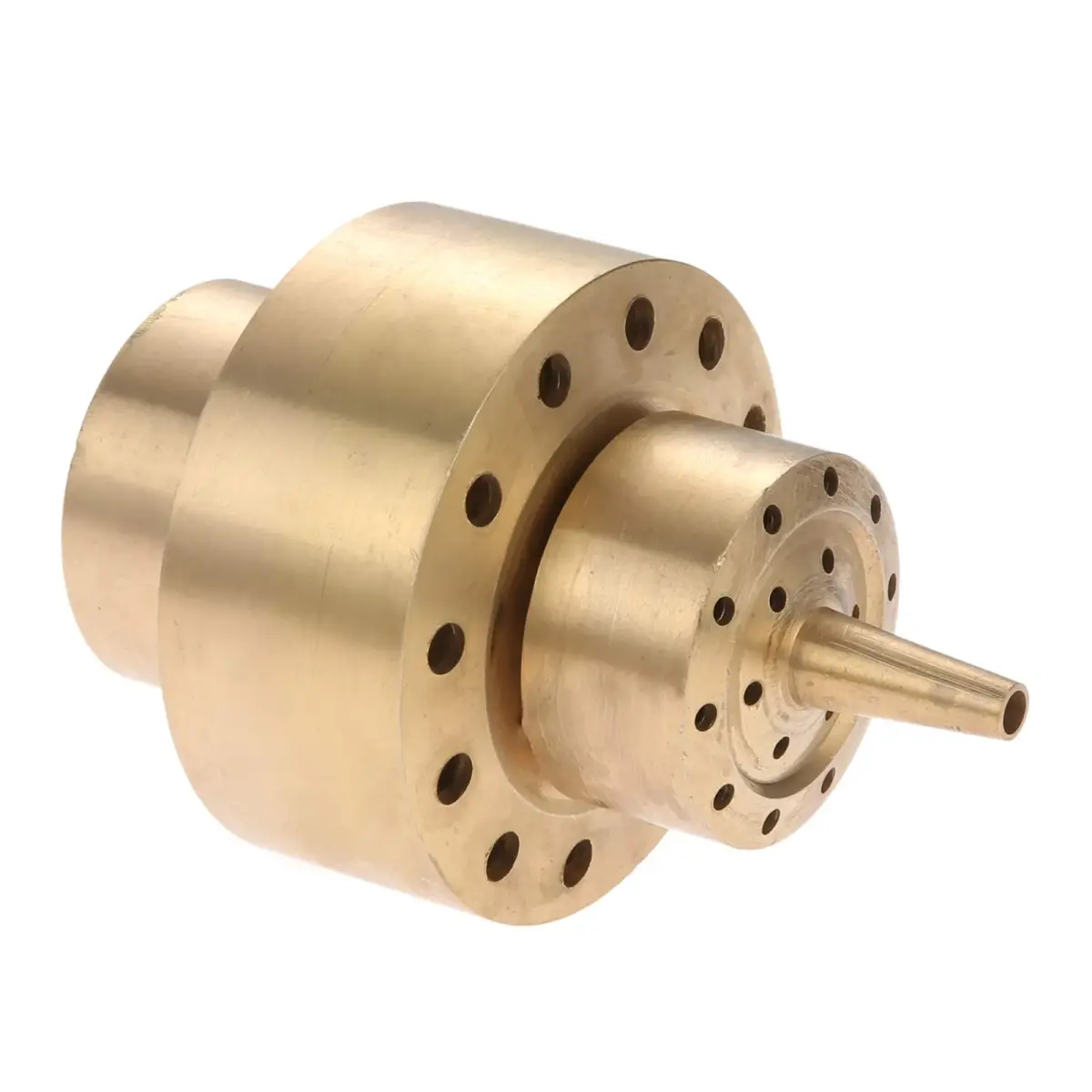 Hicello Brass Fountain Nozzle for Ponds & Water Gardens 1.5 Inch (38mm) Inlet | Creates Layered Flower Spray - view 3