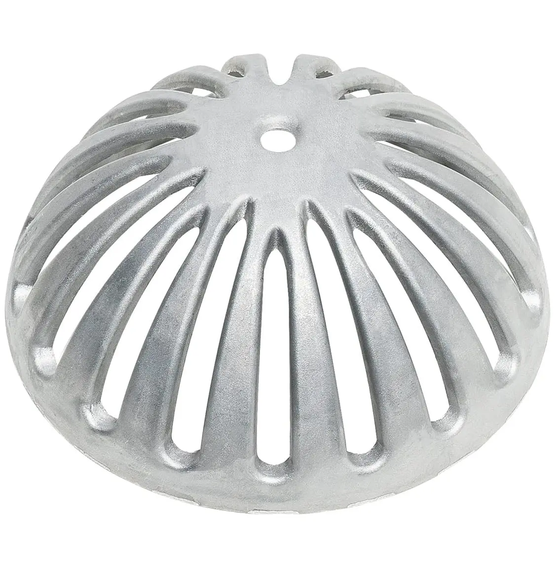 Leyso Heavy Duty Aluminum Dome Floor Drain Cover and Drain Strainer 5-1/4" | Durable Outdoor Drain Cover for Restaurant & Home - main product image