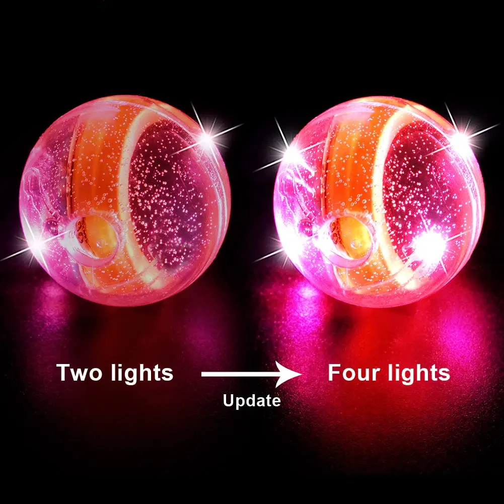 Crestgolf Glowing LED Golf Ball 6 Pack | Bright Night Glow for Golf Practice & Night Golf - view 5
