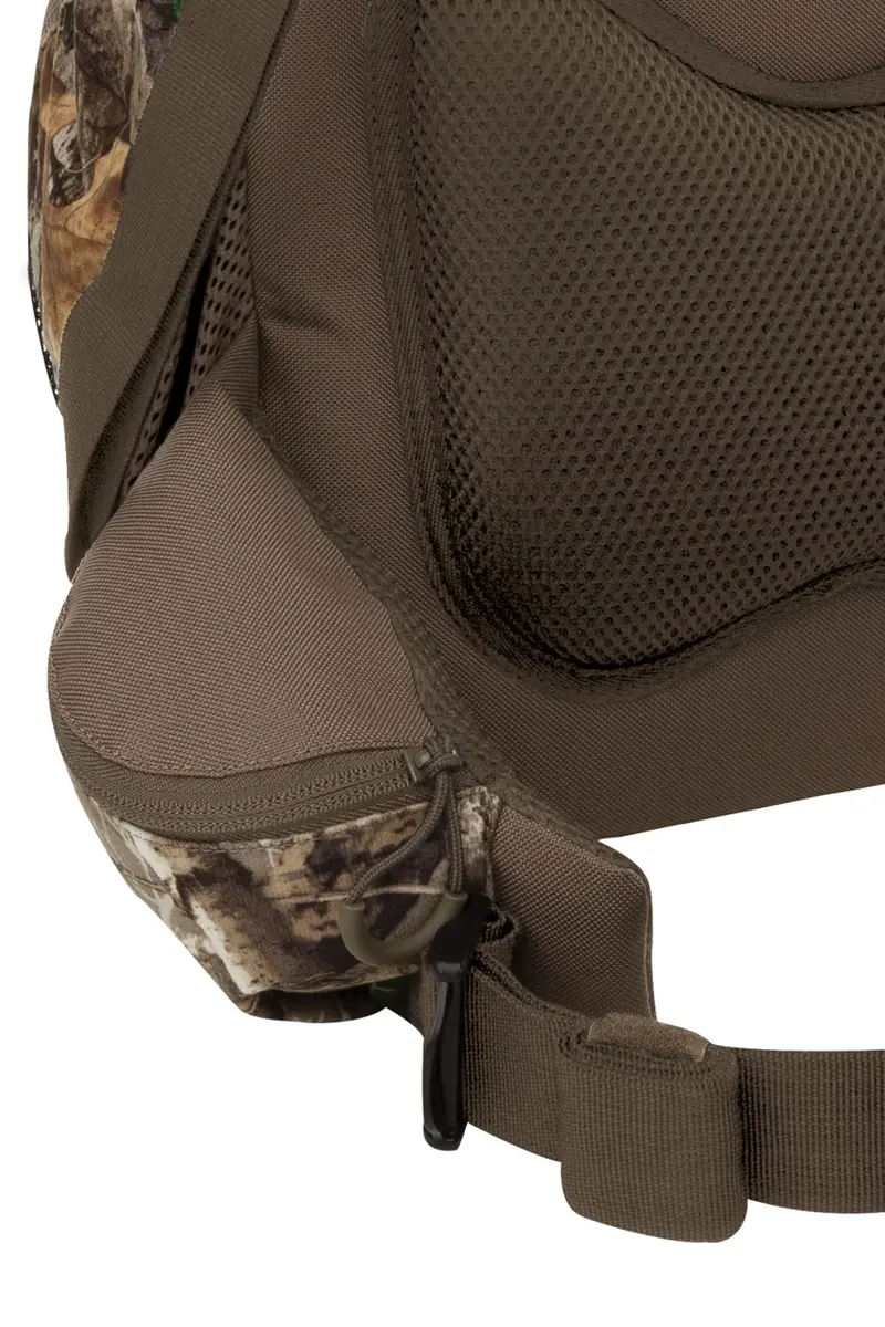 Timber Hawk Big Basin Camouflage Hunting Day Pack Backpack with Quiet Cloth Technology (Realtree Edge Camo) | Large Capacity Hunting Pack - view 5