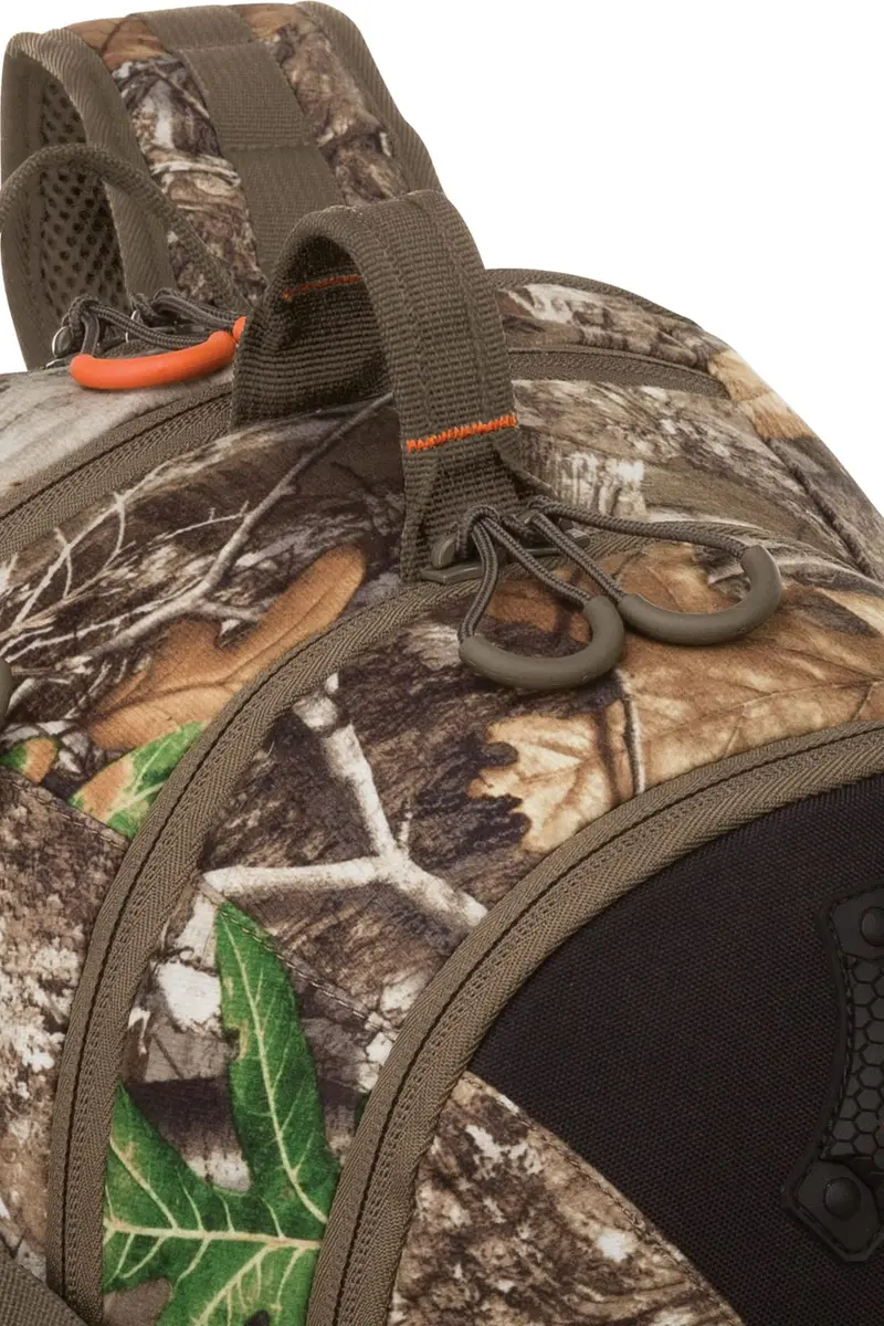 Timber Hawk Big Basin Camouflage Hunting Day Pack Backpack with Quiet Cloth Technology (Realtree Edge Camo) | Large Capacity Hunting Pack - view 6