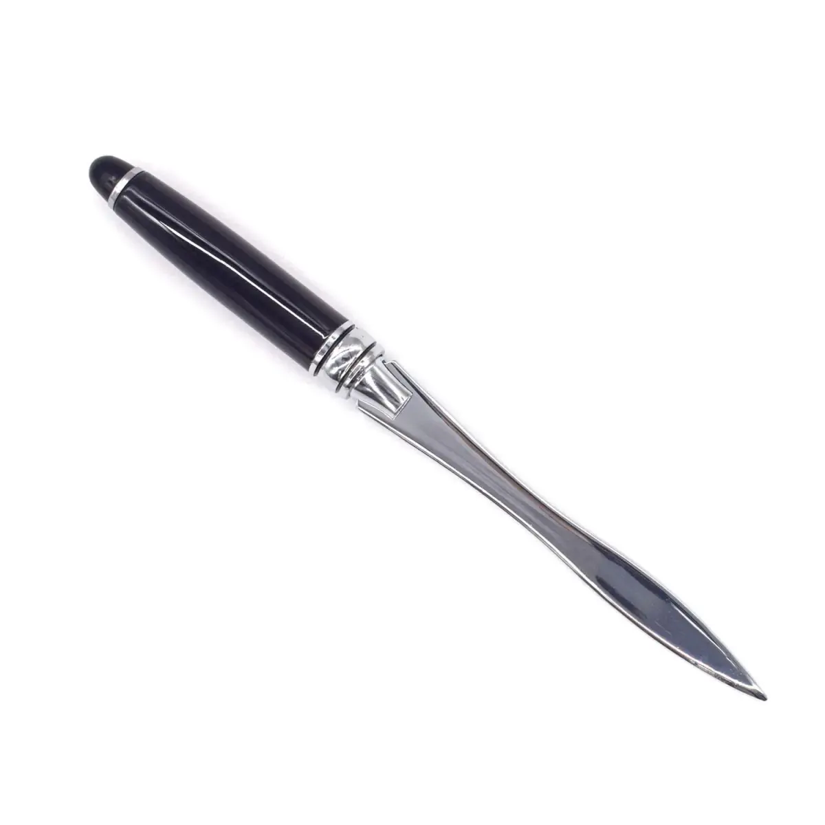 AUEAR Black Metal Letter Opener | 16 cm (6.3 inch) Envelope Slitter - view 7