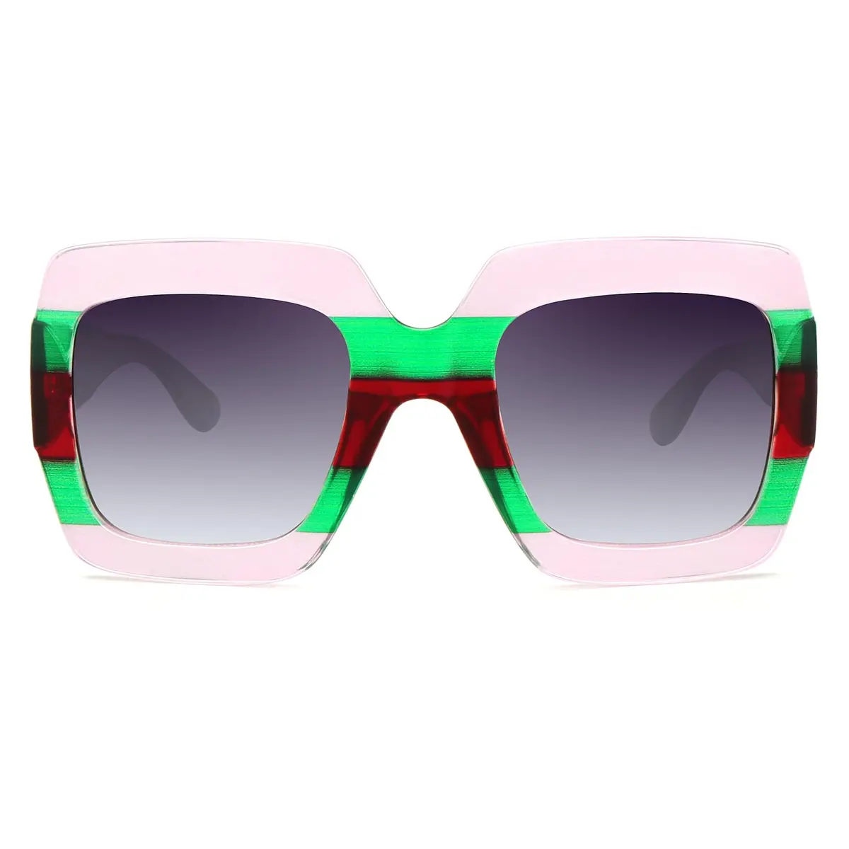 STORYCOAST Oversized Square Sunglasses for Women - UV400 Big Frame Lightweight Shades, Retro Wide Frame for Beach & Party - main product image