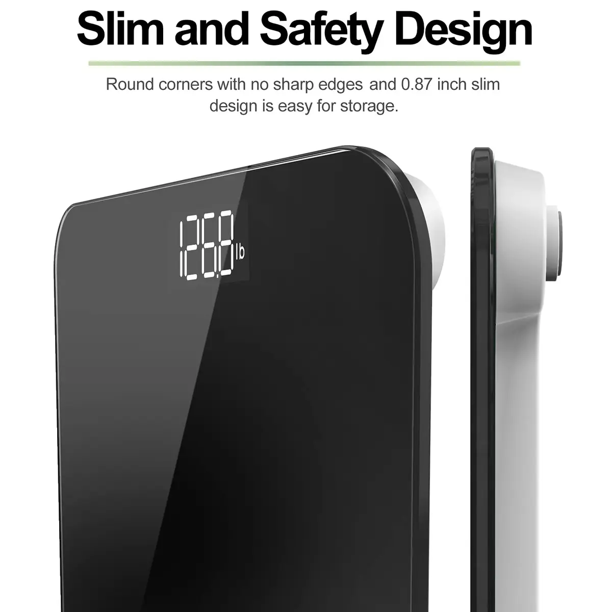 RENPHO Digital Bathroom Scale for Body Weight, 400lbs (180kg) with LED Display, Core 1S | Accurate to 0.1lb (0.05kg) - view 5