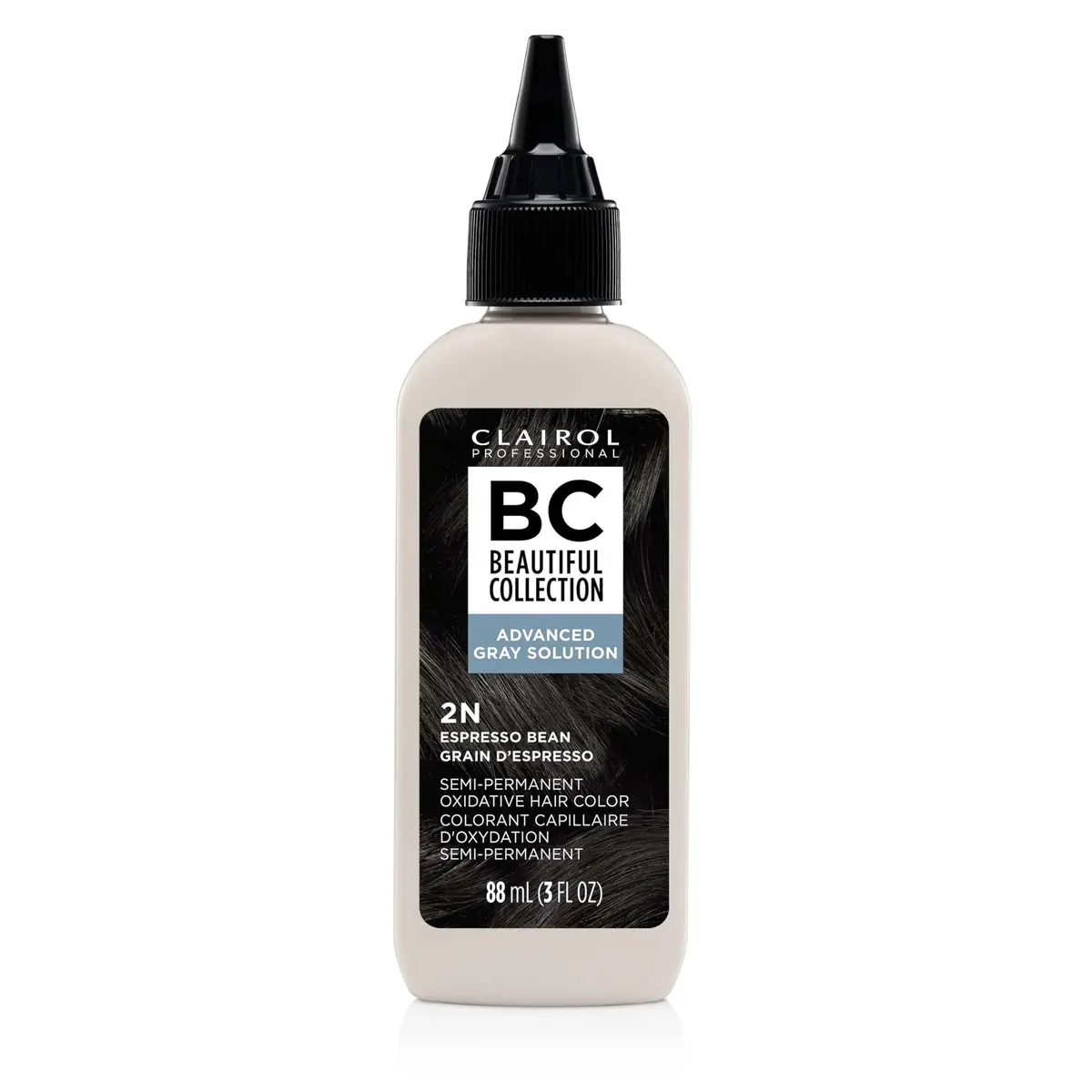 Clairol Professional Beautiful Collection Advanced Gray Solutions 3 Fl Oz | Gray Coverage & Moisturizing - main product image