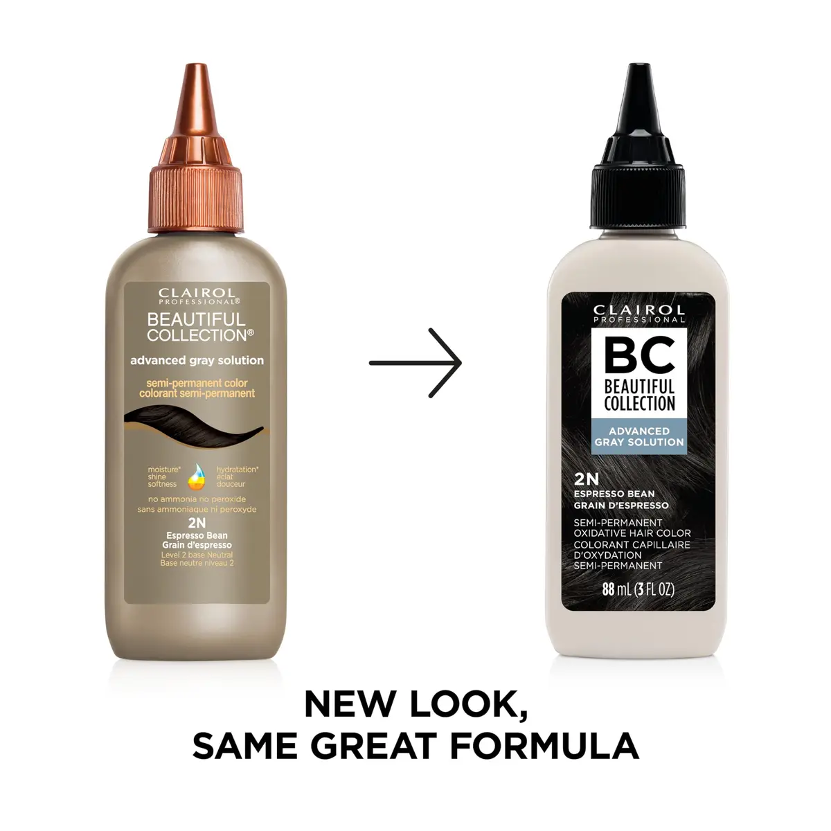 Clairol Professional Beautiful Collection Advanced Gray Solutions 3 Fl Oz | Gray Coverage & Moisturizing - view 2