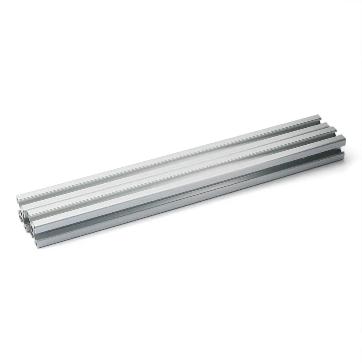 PZRT Aluminum Profile Extrusion 250mm | European Standard Anodized Silver for DIY 3D Printer & CNC (250mm) - main product image