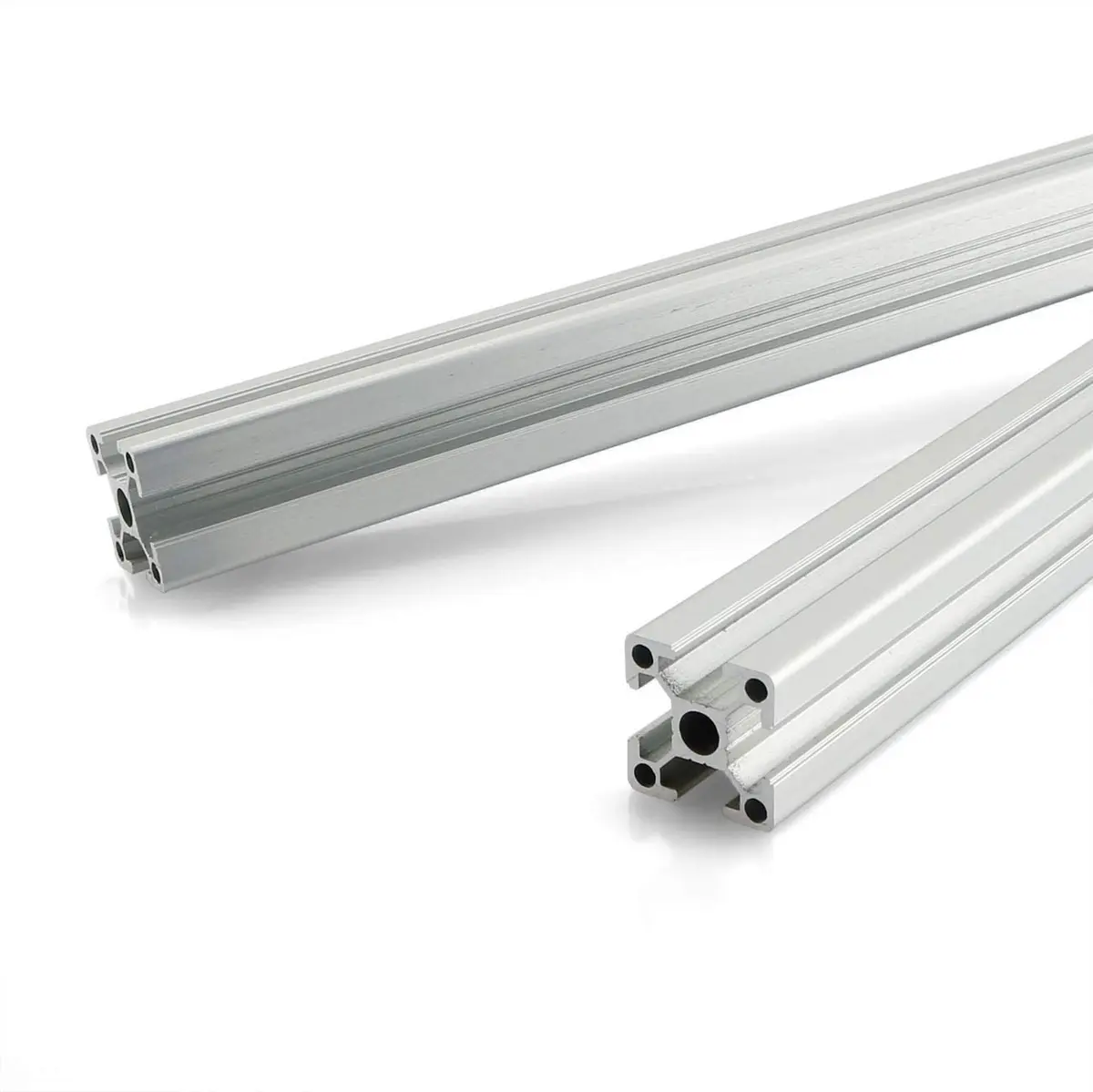 PZRT Aluminum Profile Extrusion 250mm | European Standard Anodized Silver for DIY 3D Printer & CNC (250mm) - view 4