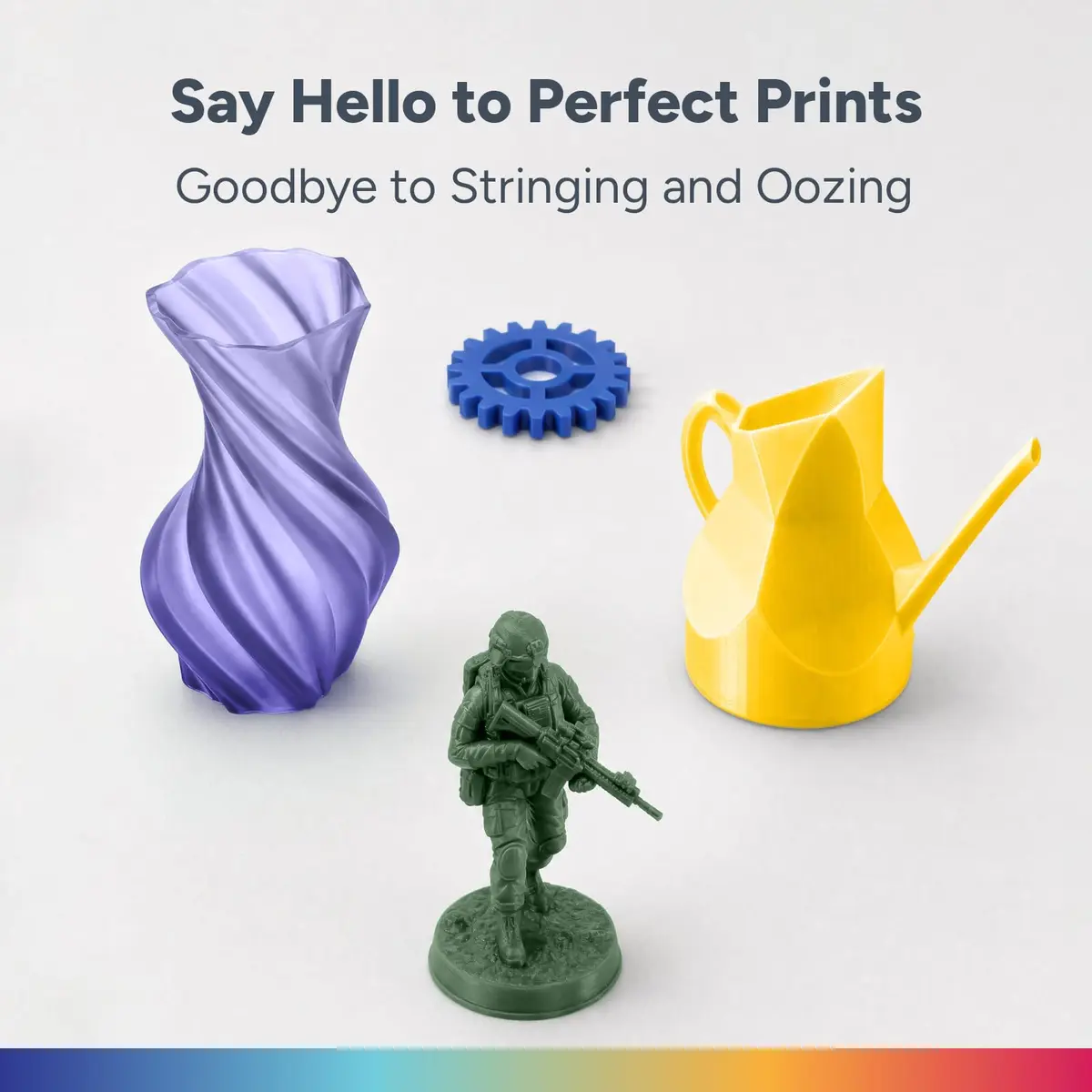 OVERTURE High Speed PETG Filament 1.75mm 1kg | Supports 300mm/s Speed & High Toughness - view 6
