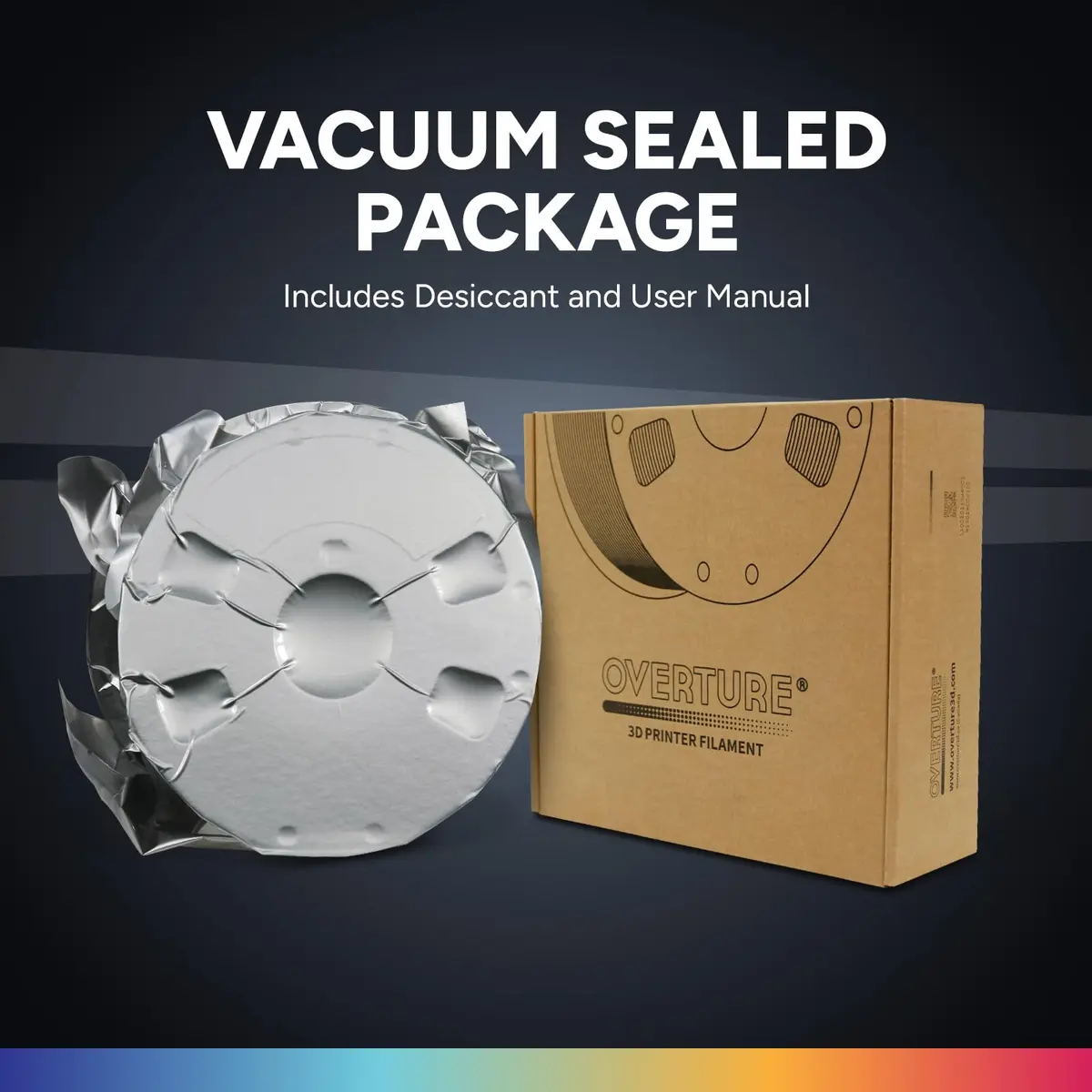 OVERTURE High Speed PETG Filament 1.75mm 1kg | Supports 300mm/s Speed & High Toughness - view 8
