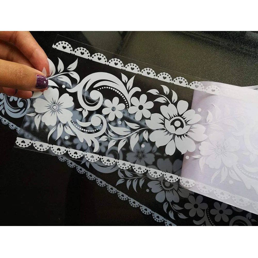 AS sale Floral Lace Wallpaper Border 10m x 10cm | Self-Adhesive, Waterproof, Easy Install - view 2