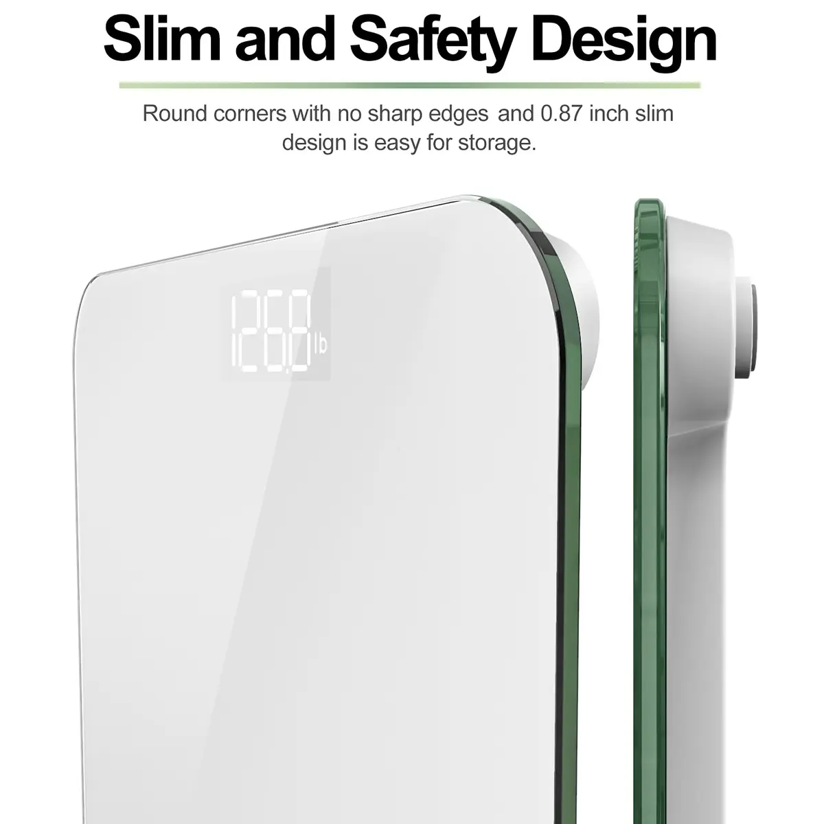 RENPHO Digital Bathroom Scale for Body Weight, 180kg (400lb) | FDA Approved, Accurate Readings - view 5