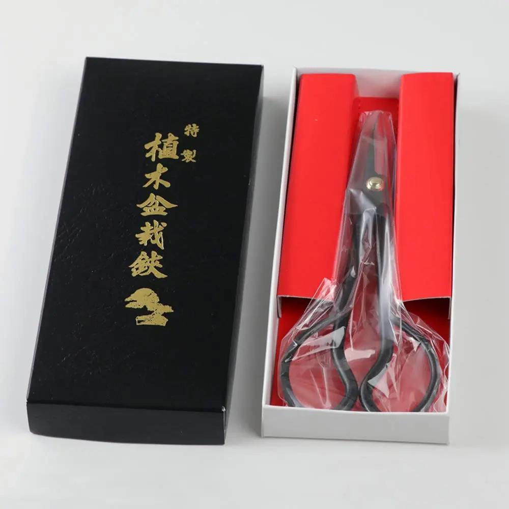 Wazakura Satsuki Bonsai Scissors 7in (180mm) Black | Japanese Carbon Steel Pruning Shears - view 5
