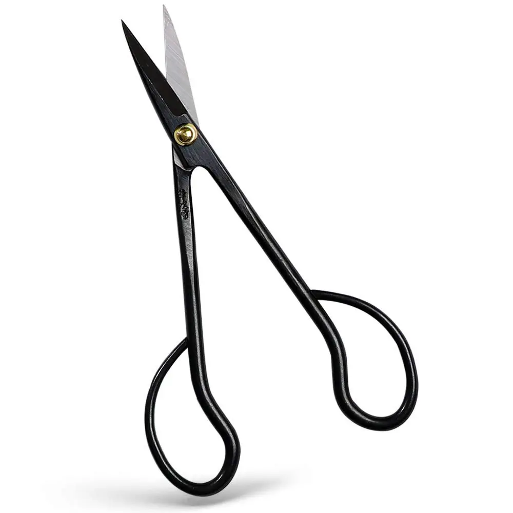 Wazakura Satsuki Bonsai Scissors 7in (180mm) Black | Japanese Carbon Steel Pruning Shears - view 9
