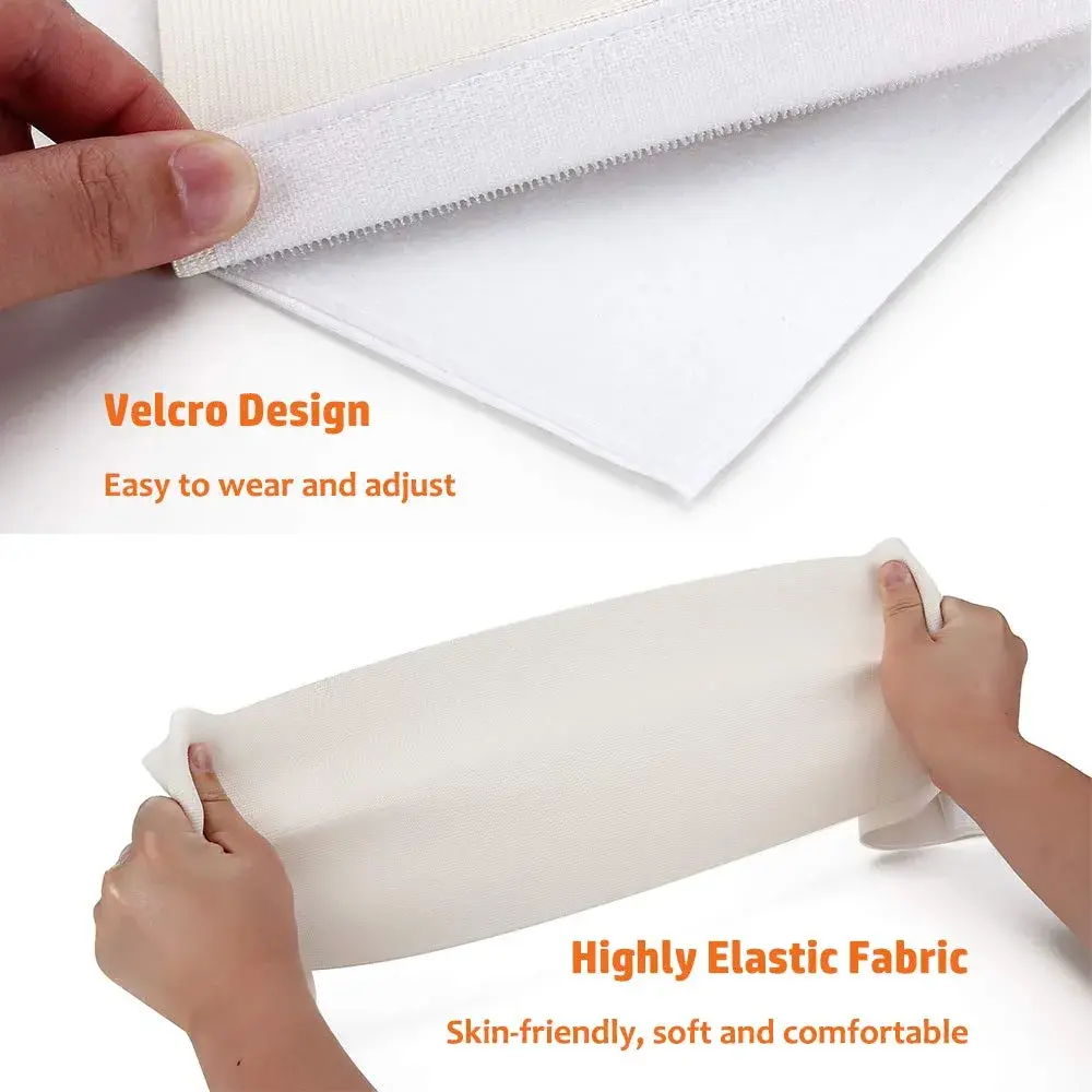 Mybow Ostomy Belt Hernia Wrap for Men & Women - L (39.5" x 6.3") | Supports Ostomy Bag & Post-Op Recovery - view 2