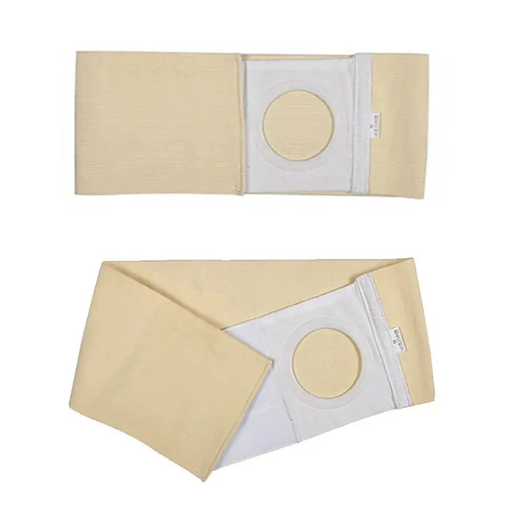 Mybow Ostomy Belt Hernia Wrap for Men & Women - L (39.5" x 6.3") | Supports Ostomy Bag & Post-Op Recovery - view 3