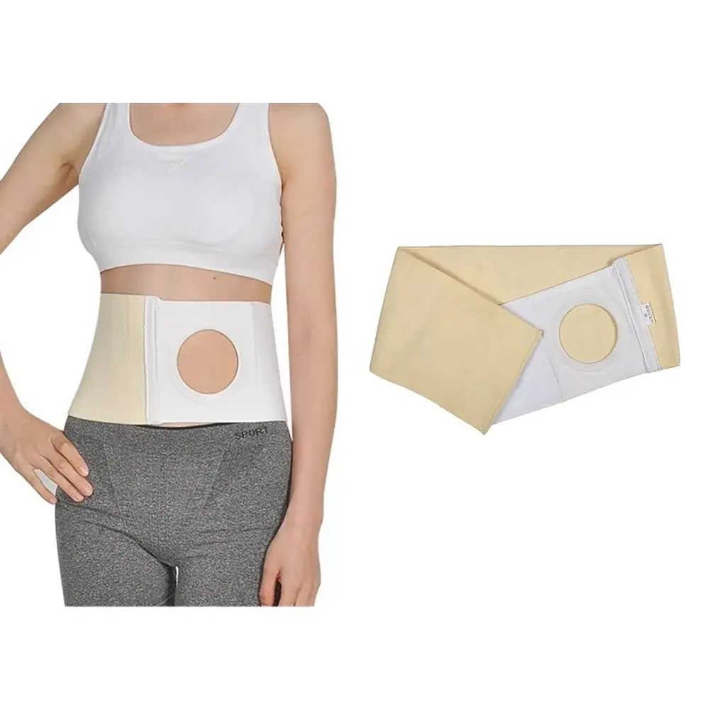 Mybow Ostomy Belt Hernia Wrap for Men & Women - L (39.5" x 6.3") | Supports Ostomy Bag & Post-Op Recovery - view 4