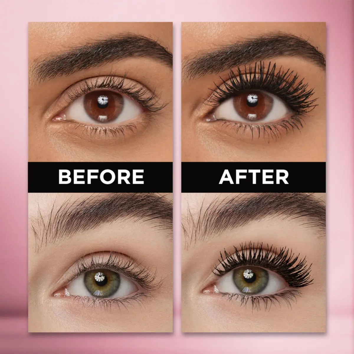 L'Oreal Paris Voluminous Lash Paradise Waterproof Mascara, Black, 0.25 Fl Oz (Pack of 2) | Voluptuous Volume & Intense Length - view 3