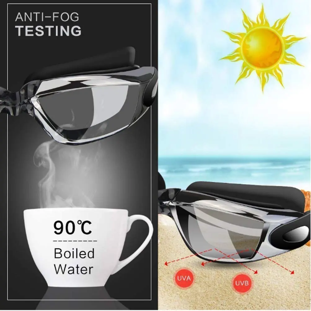 Emoly Swim Goggles No Leaking Anti Fog UV Protection for Adults & Kids | Comfortable Fit & Clear Vision - view 5