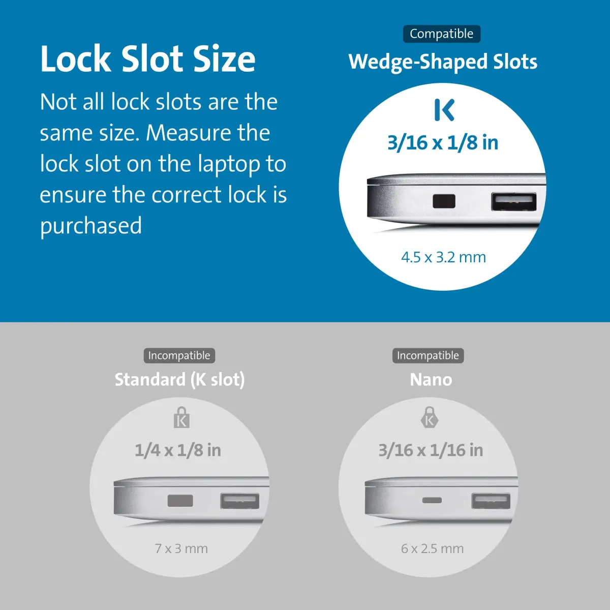 Kensington N17 Combination Laptop Lock | 1.8m (6ft) Carbon Steel Cable, 10,000 Combinations - view 7