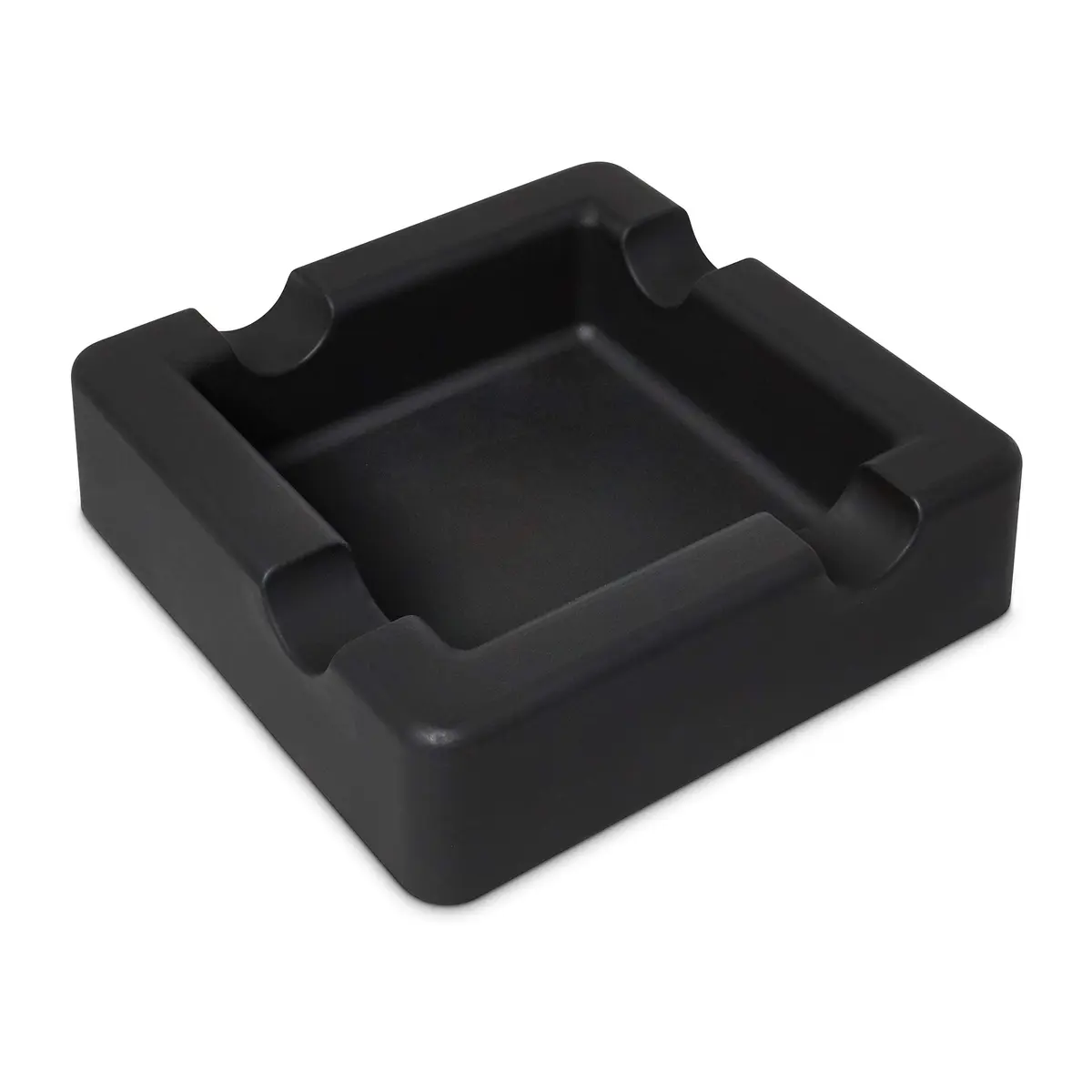 FairleeCove Cigar Ashtray for Large Gauge Cigars | Unbreakable Silicone, Wide Shelf, Indoor Outdoor Use - view 2