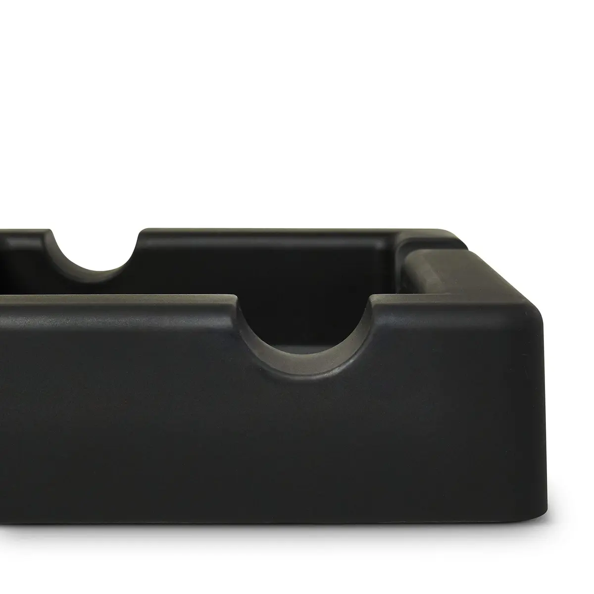 FairleeCove Cigar Ashtray for Large Gauge Cigars | Unbreakable Silicone, Wide Shelf, Indoor Outdoor Use - view 4