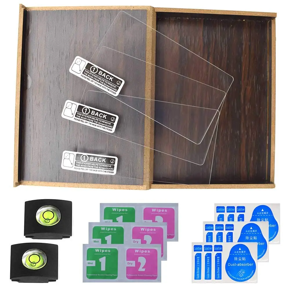 ULBTER Tempered Glass Screen Protector for Sony Alpha A7S III A1 LCD | 3-Pack - view 8