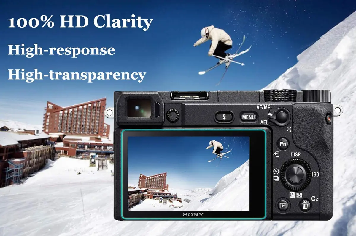 ULBTER Tempered Glass Screen Protector for Sony Alpha A7S III A1 LCD | 3-Pack - view 4