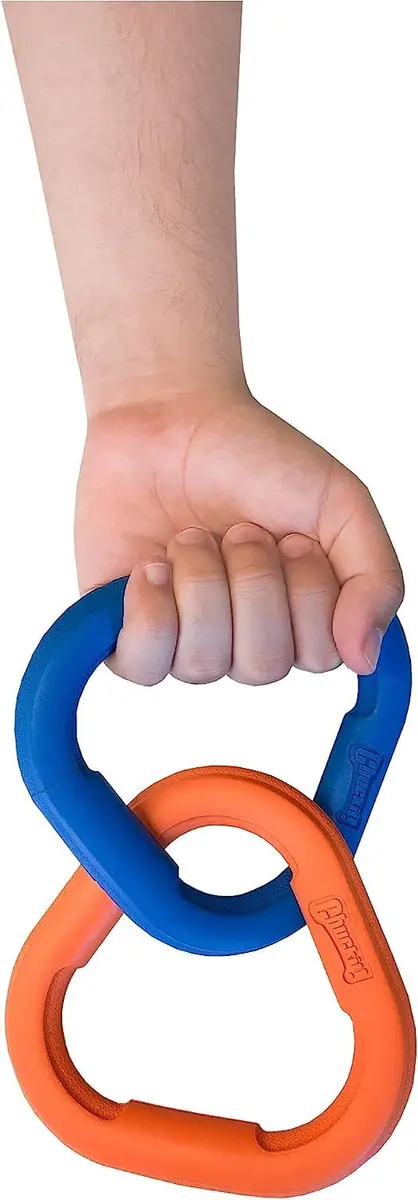 ChuckIt! Ultra Links Dog Toy | Durable Natural Rubber Tug Toy for Large Dogs - view 5