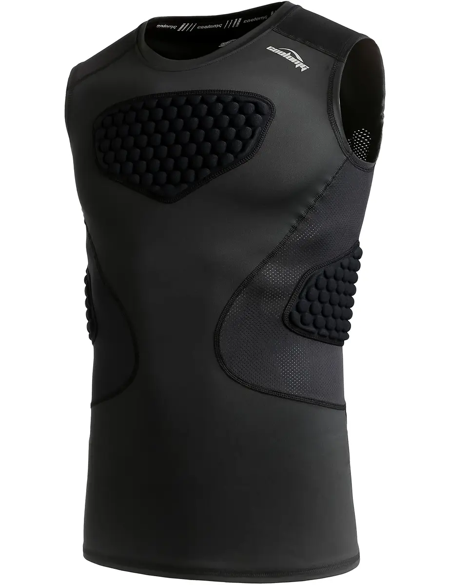 COOLOMG Youth Impact Protection Gear Impact Protection Gear | Breathable, Impact-Absorbing Chest Protector for Kids - main product image