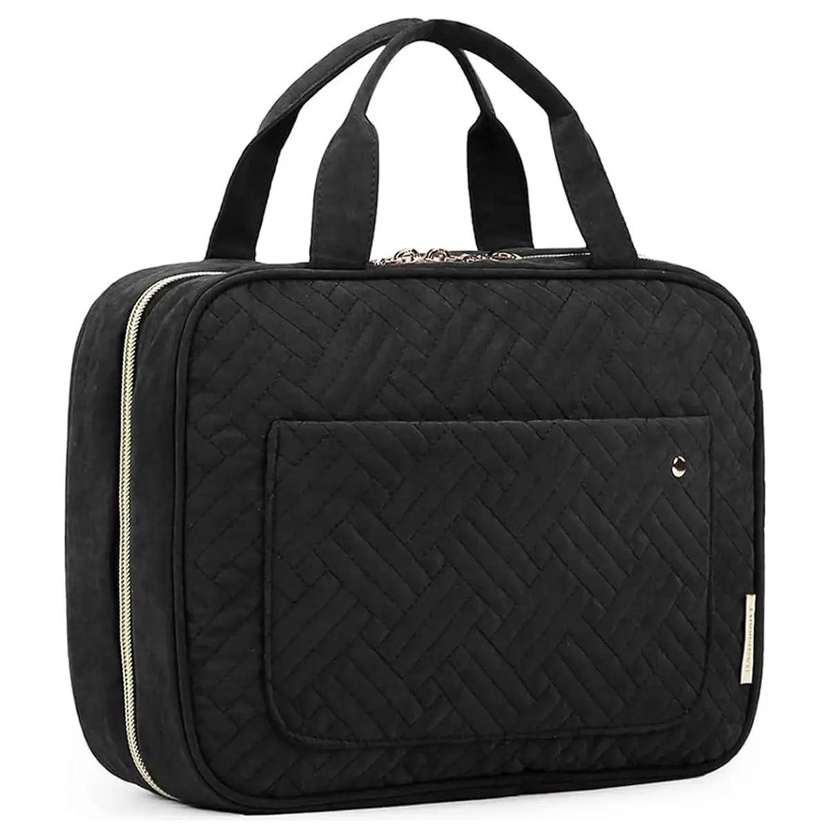 BAGSMART Water-Resistant Toiletry Bag with Hanging Hook | Travel Organizer for Accessories & Full-Size Containers - main product image