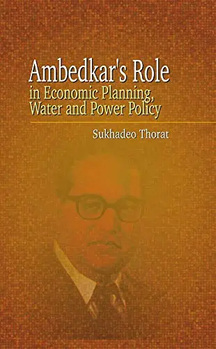 Ambedkars Role in Economic Planning and Water Policy Hardcover | Sukhadeo Thorat - main product image