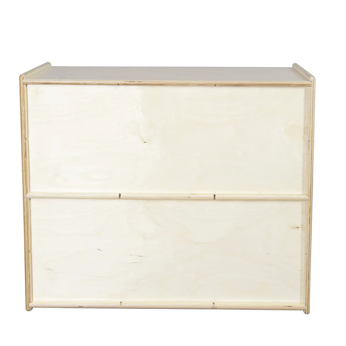 Contender 12 Compartment Storage Unit with Translucent Bins | Classroom Cubby Organizer for Kids, Hardwood Cubby Shelf, Toy & Art Supplies - view 8