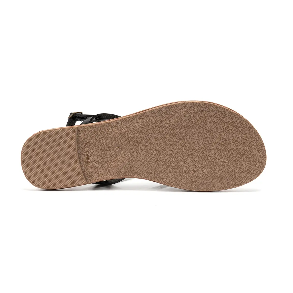 Colgo Women's Summer Strappy Flat Sandals 6.5 | Adjustable Casual Gladiator with Open Toe - view 4