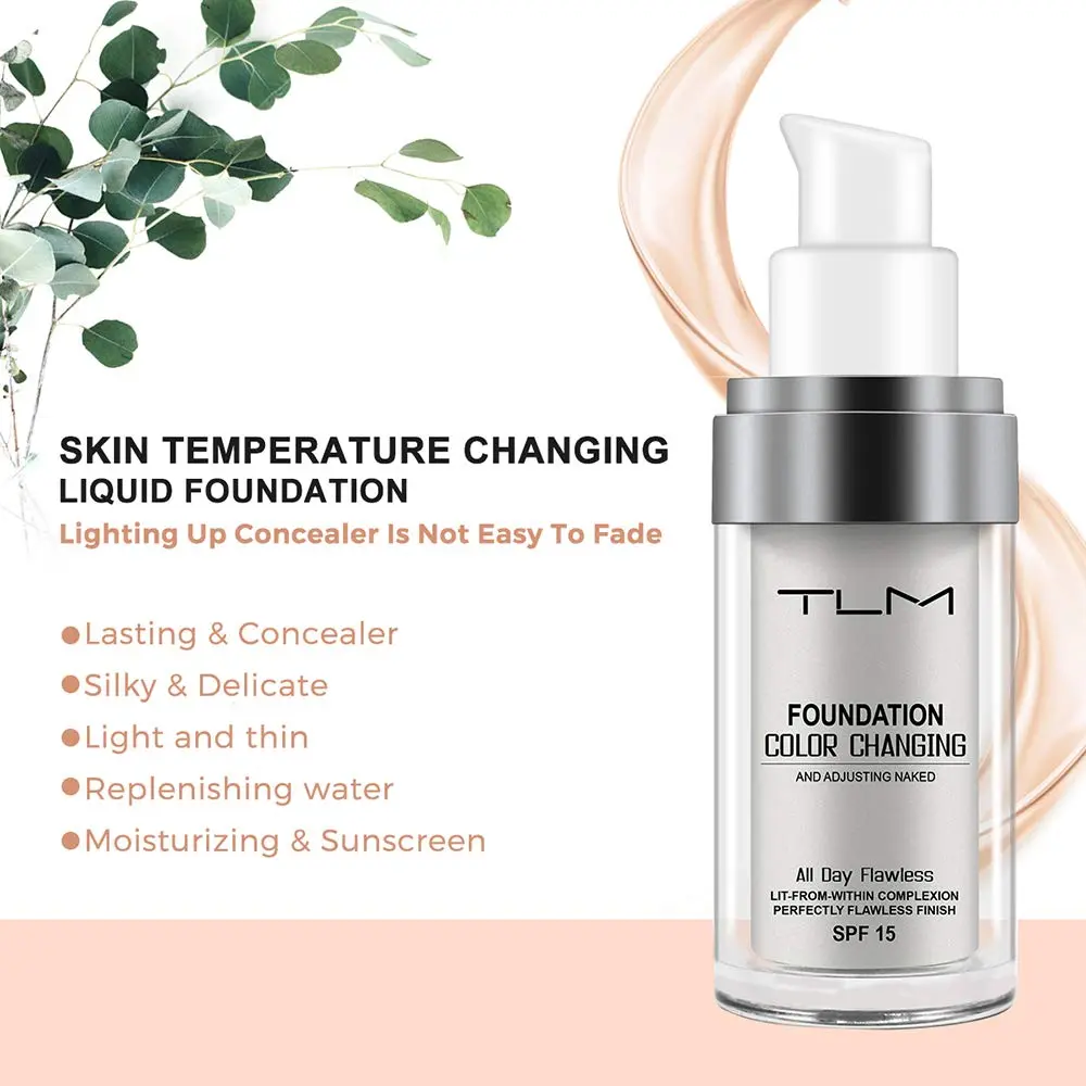 God Blomster SPF 15 Colour Changing Foundation 2 Pack | Moisturizing Liquid Makeup for Women - view 3