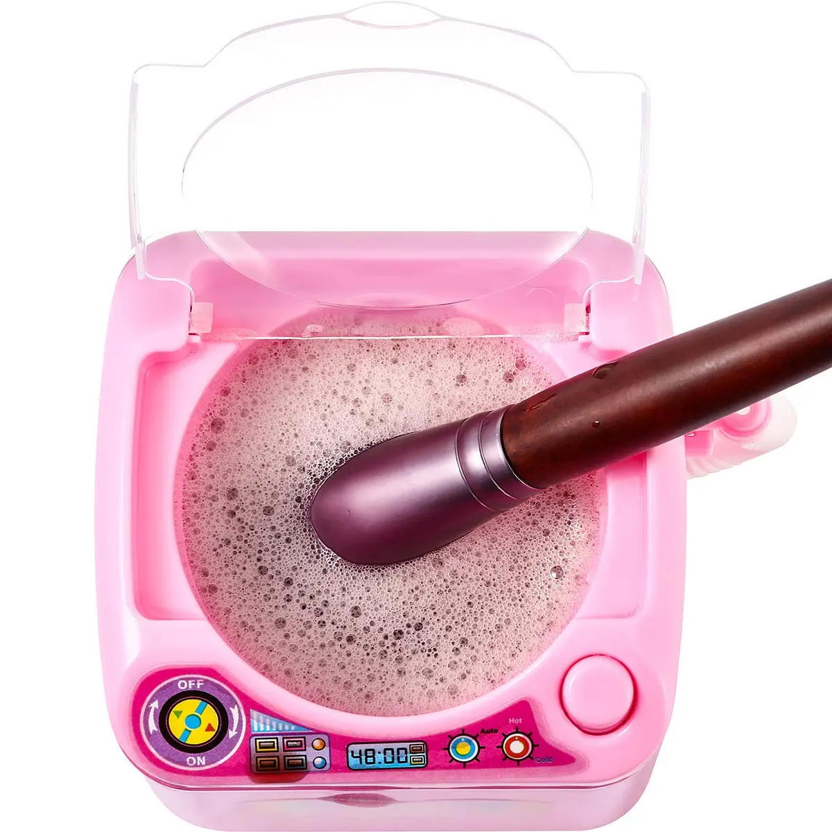 Hsei Mini Washing Machine for Makeup Brushes & Sponges | Portable, Electric, Travel-Friendly - view 6