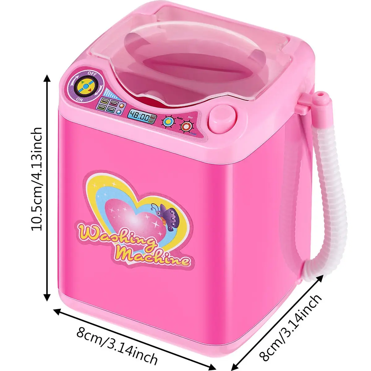 Hsei Mini Washing Machine for Makeup Brushes & Sponges | Portable, Electric, Travel-Friendly - view 3