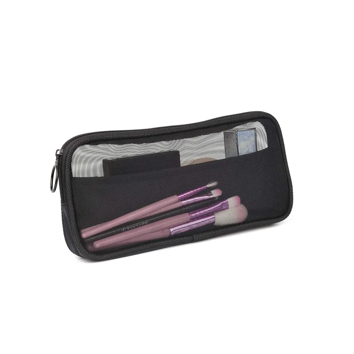 Patu Mesh Travel Toiletry Bag Pack of 2 Medium | Transparent, Lightweight & Portable - view 8