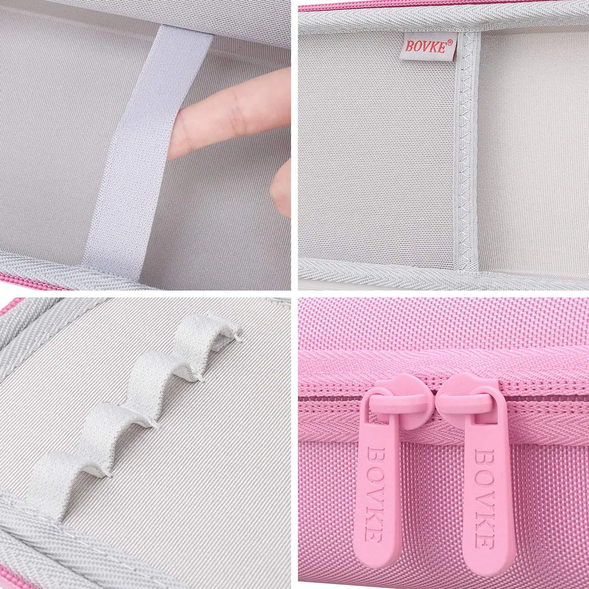 BOVKE Hard Case for 3M Littmann Classic III/Cardiology IV/MDF Stethoscope | Durable, Portable & Shockproof Pink - view 4
