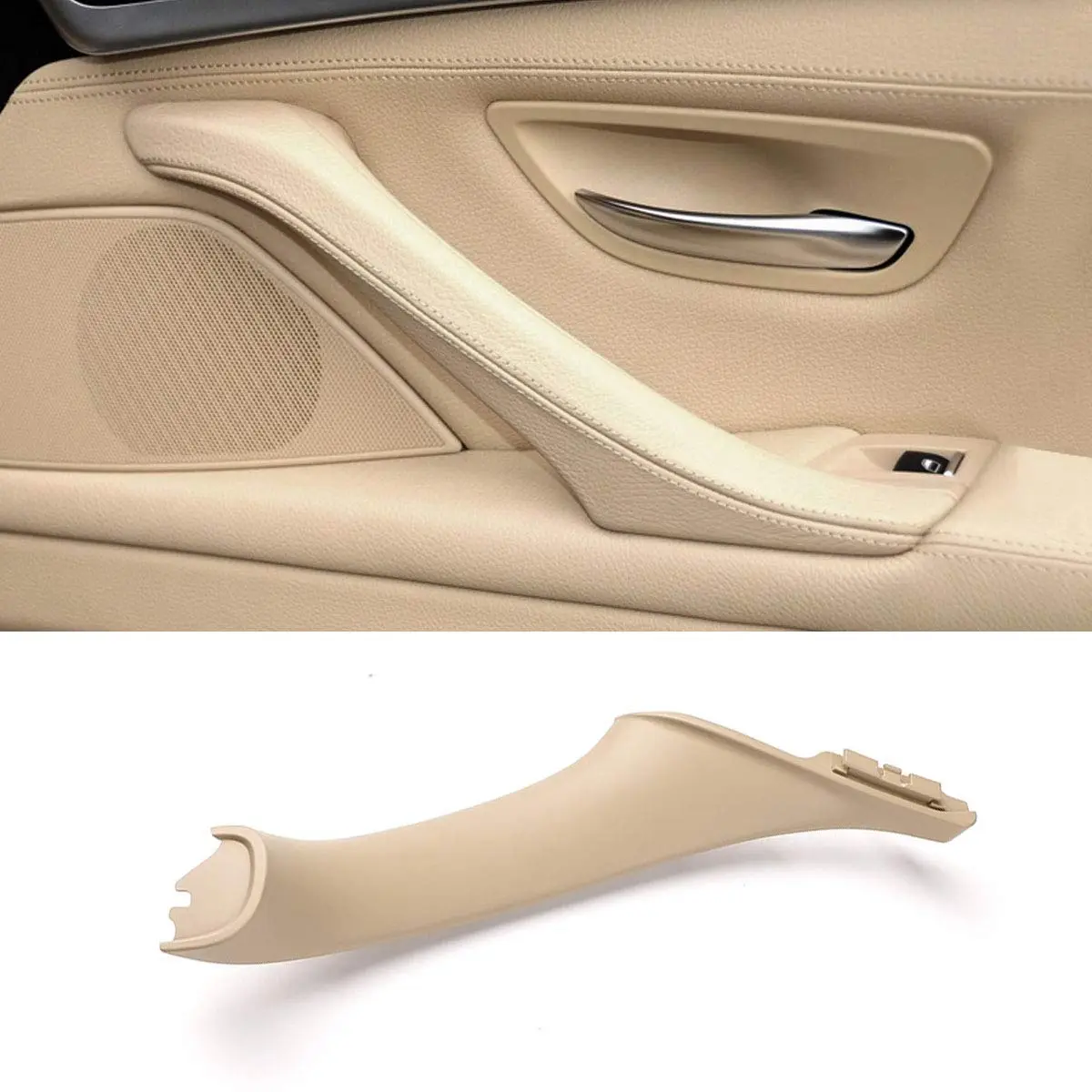 Jaronx Door Pull Handle for BMW 5 Series F10/F11 520 523 2010-2016 | Beige - main product image