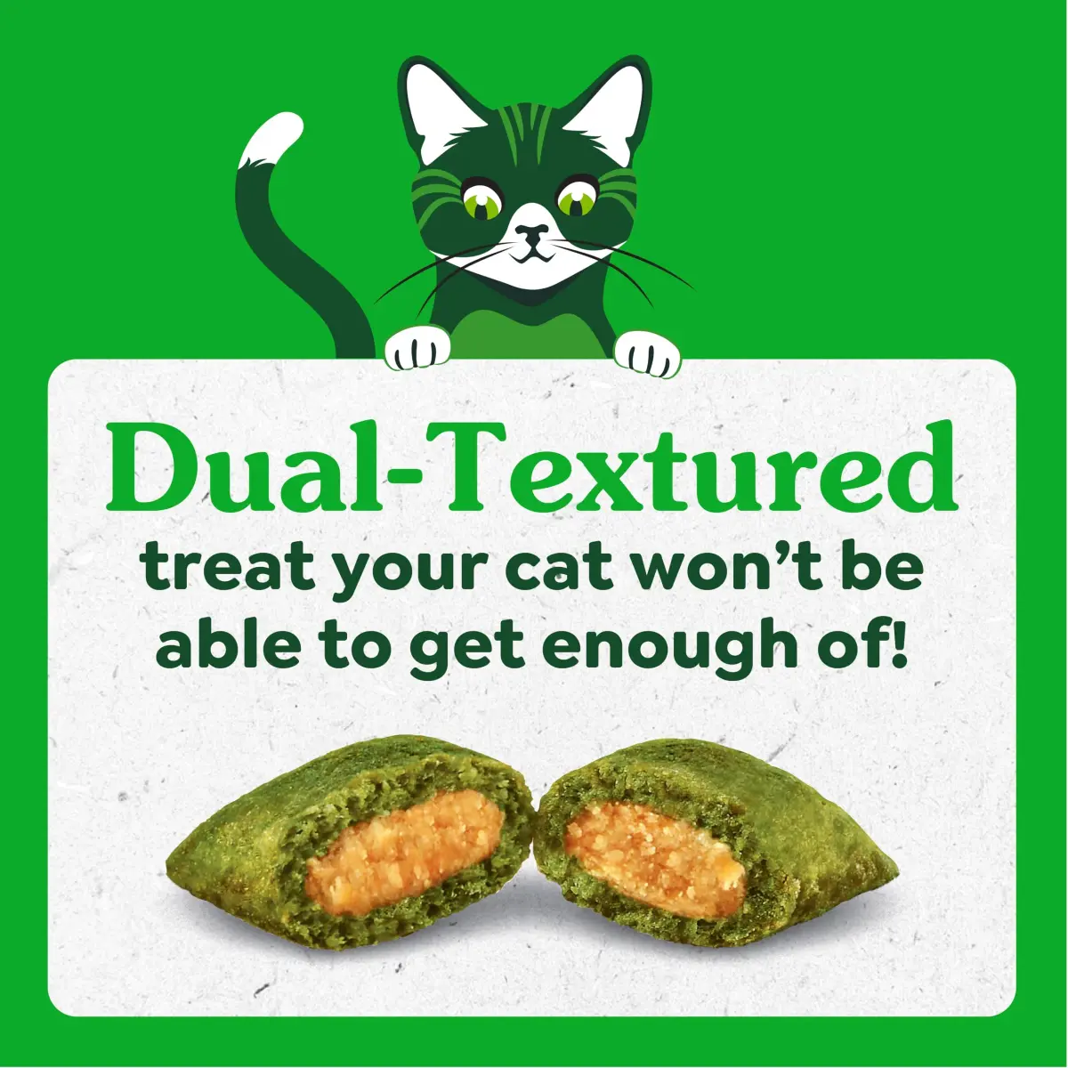Greenies Feline Smartbites Skin & Fur Health Cat Treats, Chicken, 4.6 oz (130 g) | Vet-Designed with Omega-3s for Healthy Skin - view 5