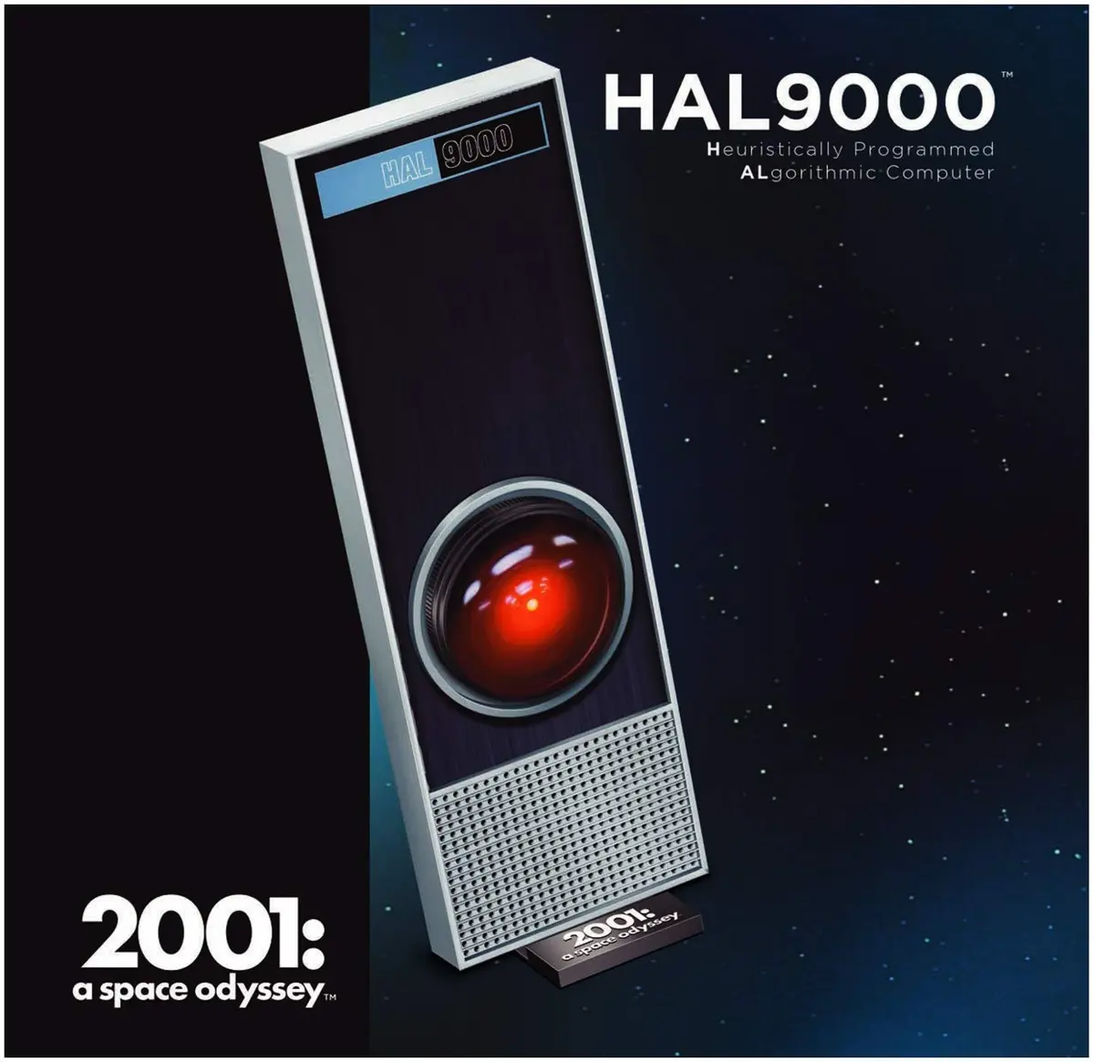 Moebius Models 1:1 Hal 9000 Model Kit | Accurate Space Odyssey Replica (13.75 inch) - view 3