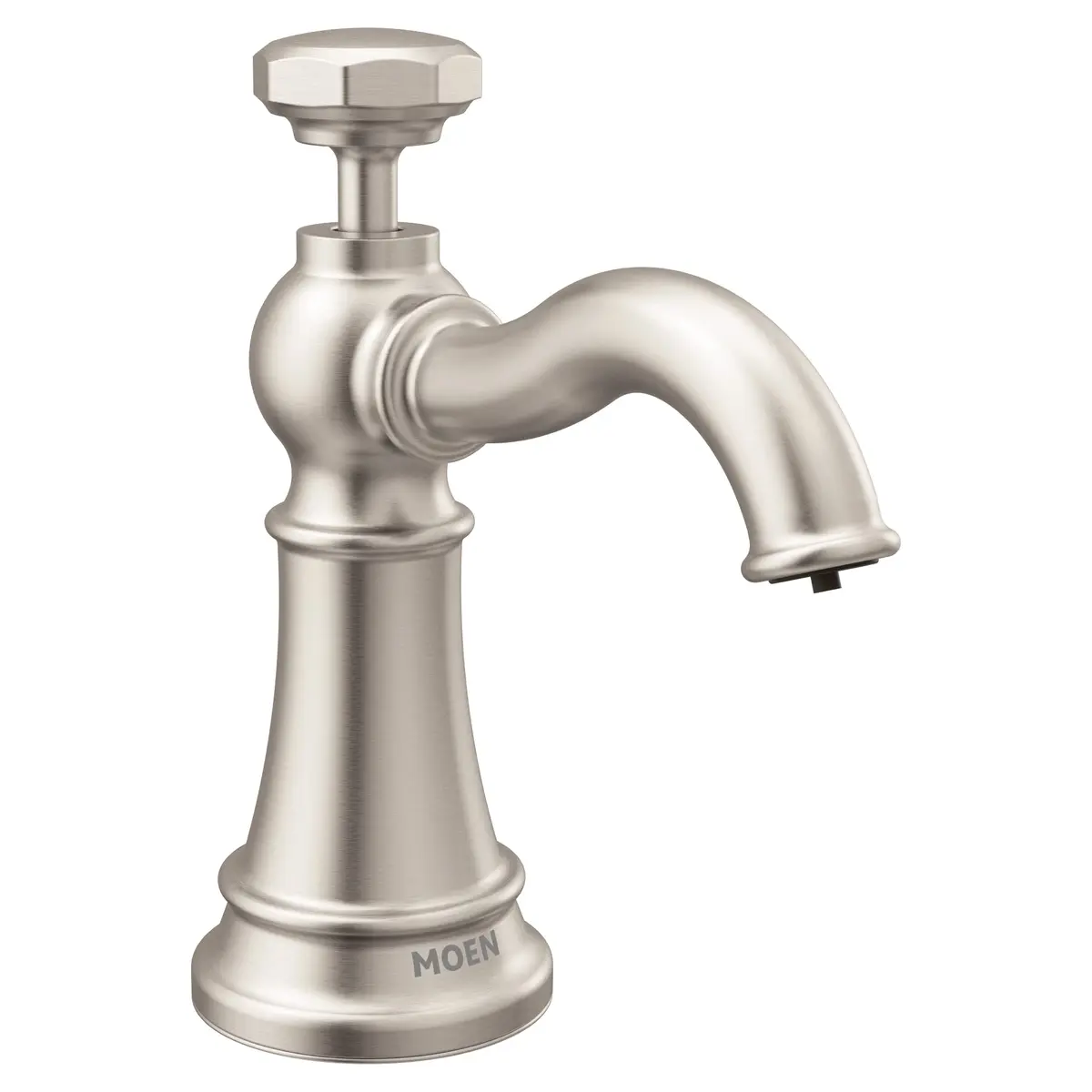Moen S3955SRS Paterson Deck Mounted Kitchen Soap Dispenser 18oz Spot Resist Stainless | Modern, Durable & Hassle-Free - main product image