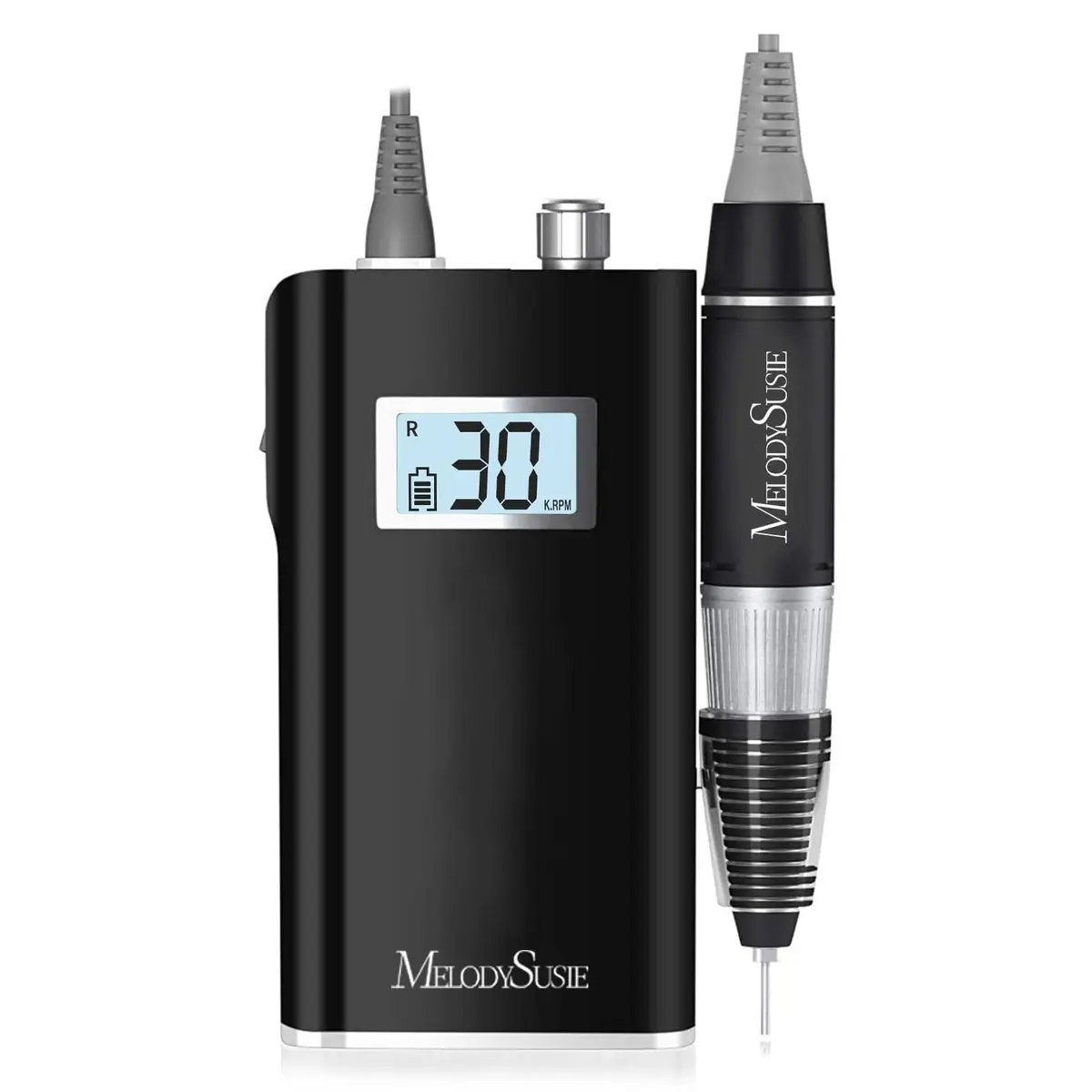 MelodySusie Nail Drill SC320H | Rechargeable, 30,000 RPM, Cordless, 10-14h Runtime, LED Display, Low Heat, Nail Polishing - main product image